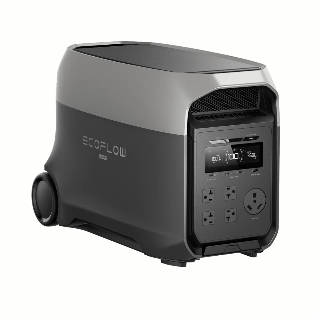 EcoFlow DELTA 3 Ultra Portable Power Station with A 400W Solar Panel Kit