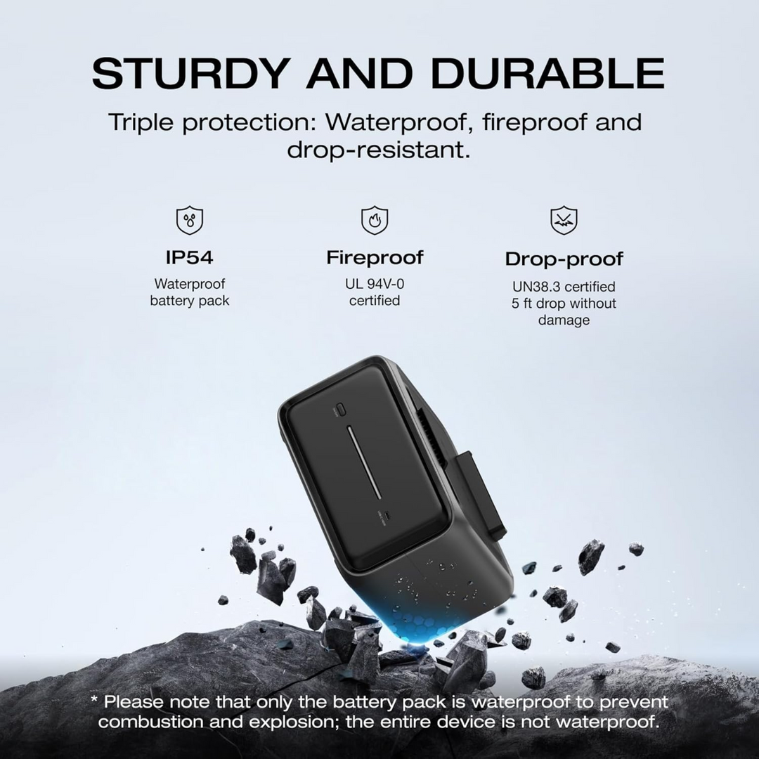 EcoFlow River 3 Plus Portable Power Station + River 3 Plus Battery 572 Wh