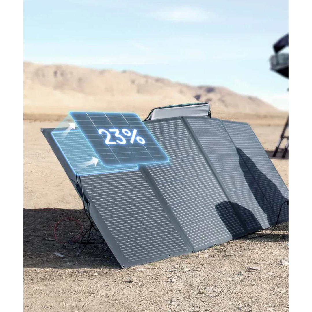 EcoFlow Delta Pro 3 Con Dos Baterías Inteligentes Y Dos Paneles Solares