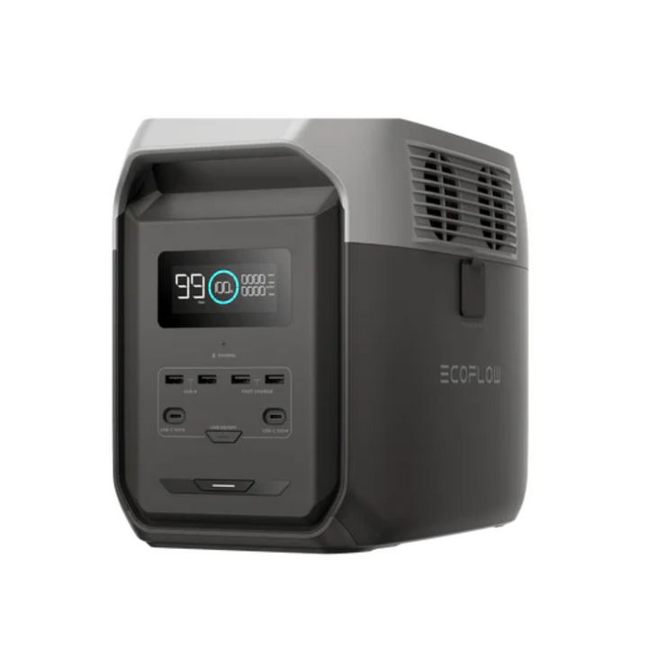 Estación de energía portátil EcoFlow DELTA 3 1500, cargador solar de respaldo