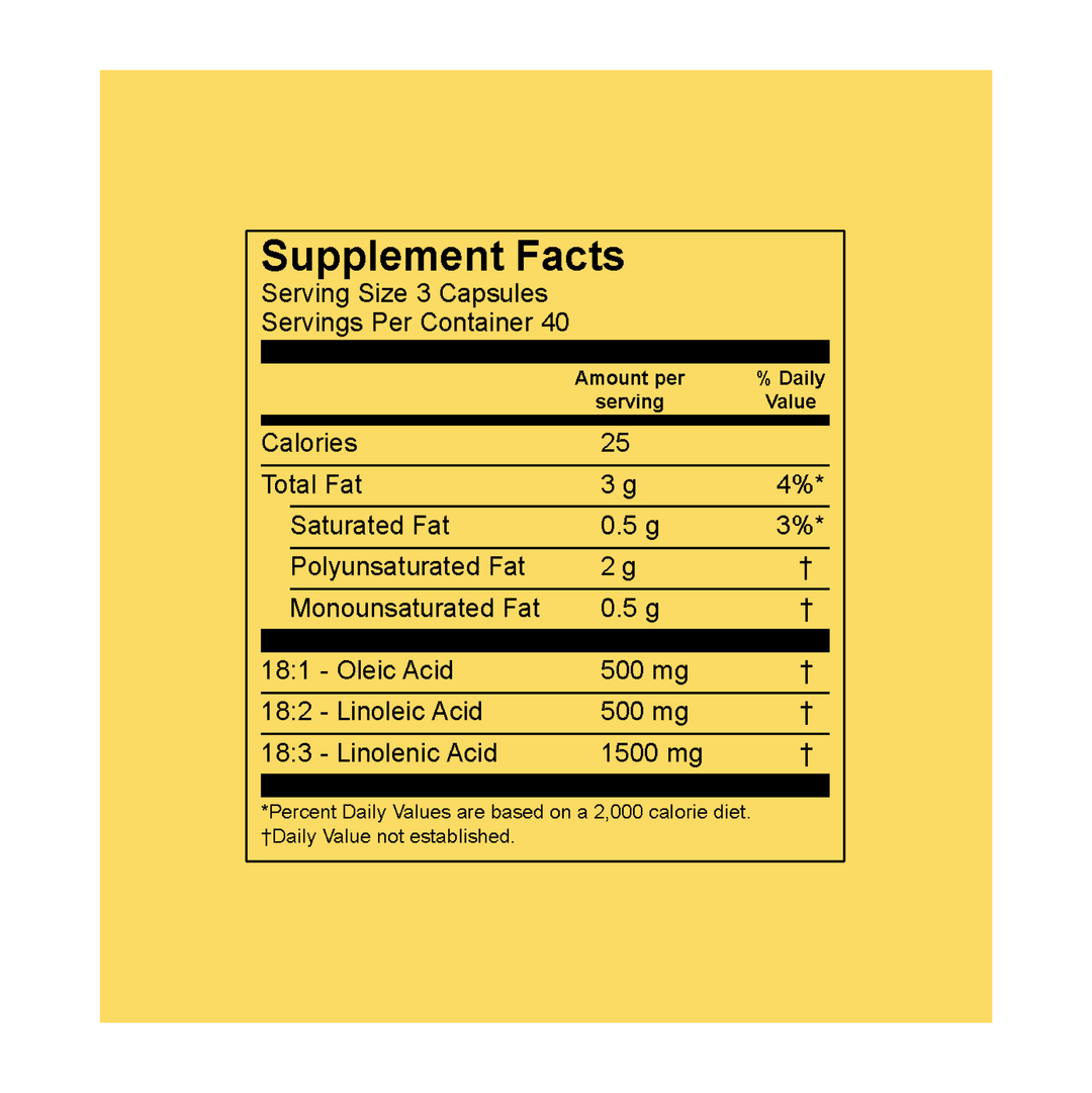 Aceite de linaza Omega Nutrition (cápsulas, 1000 mg, 250 cápsulas blandas, orgánico, de primera calidad)