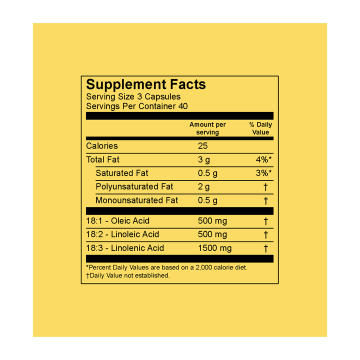 Aceite de linaza Omega Nutrition (cápsulas, 1000 mg, 250 cápsulas blandas, orgánico, de primera calidad)