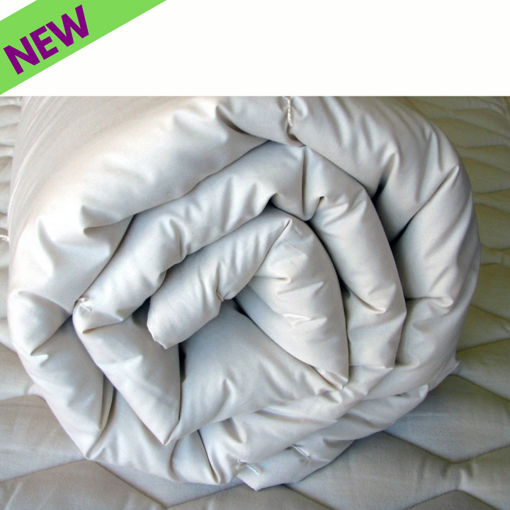 Edredón de cuna orgánico certificado Holy Lamb Organics de 89 x 135 cm