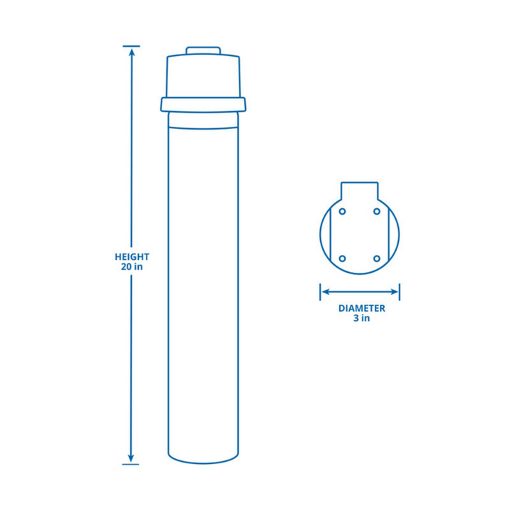 Aquasana Claryum® Direct Connect Water Filter System 784 Gallons Capacity