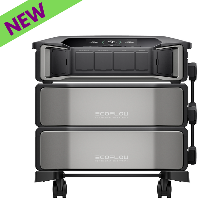 Ecoflow Delta Pro Ultra Inversor Con 2 Baterías Adicionales Para Respaldo Eficaz