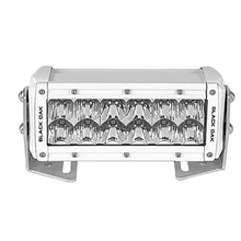 Load image into Gallery viewer, Black Oak LED Pro Series 3.0 Double Row 6&quot; Light Bar Combo Optics White Housing
