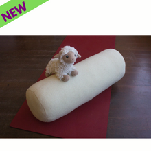 Load image into Gallery viewer, Holy Lamb Organics Wool Yoga Bolster Comfortable Supportive
