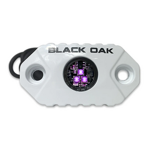 Black Oak LED Ultraviolet UV Marine Accent Light White Housing New