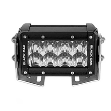 Load image into Gallery viewer, Black Oak LED Pro Series 3.0 Double Row 4&quot; Light Bar Spot Optics Black Housing
