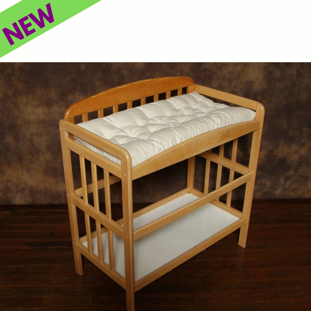 Holy Lamb Organics Quilted Table Pad Natural Changing Premium Eco-Wool New