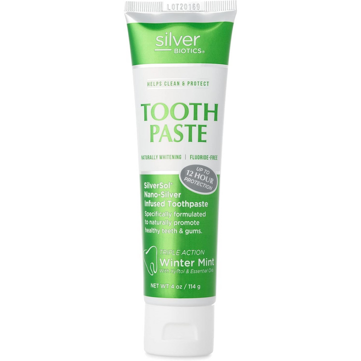 Pasta dental Silver Biotic de American Biotech Labs, 113 g, cuidado bucal para dientes sanos