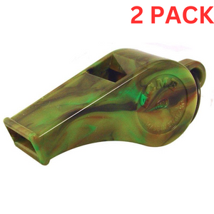 Omnipet 670 Acme Thunderer Whistle Camouflage Dog Whistle Plastic 2 PACK