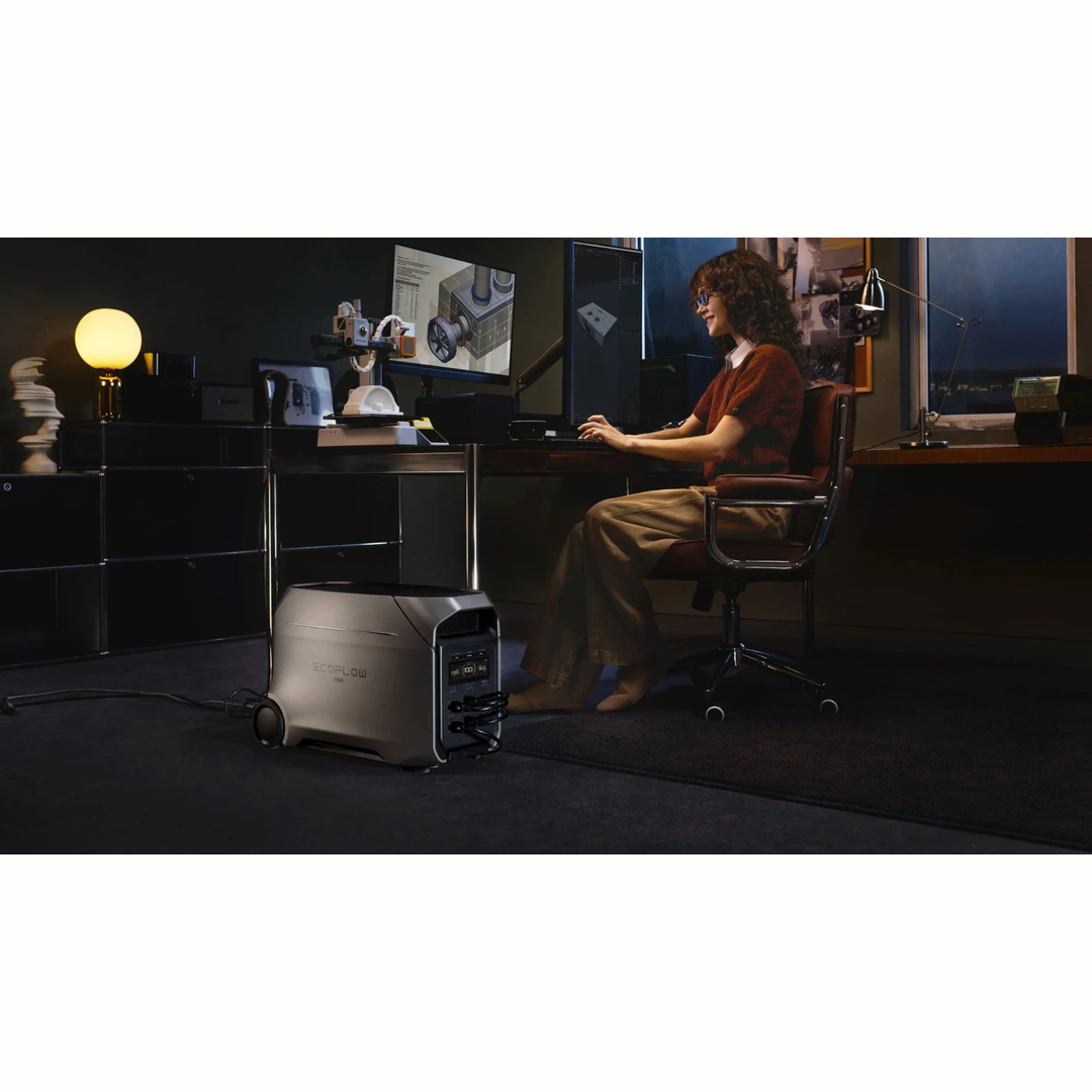 EcoFlow DELTA 3 Ultra Portable Power Station with A 400W Solar Panel Kit