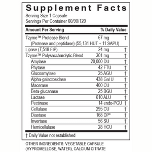 Transformation Enzymes Protocol Digest Immune System Health 120 Capsules Bottle