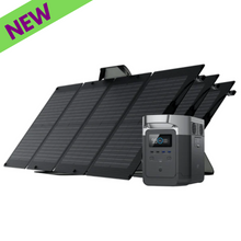 Load image into Gallery viewer, EcoFlow DELTA 1300 Portable Power Station 1260Wh + Three 110W Solar Panel
