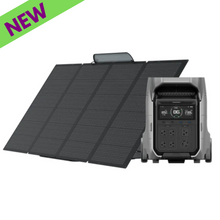 Load image into Gallery viewer, Ecoflow DELTA Pro 3 and a 400W Portable Solar Panel Powerful and Versatile
