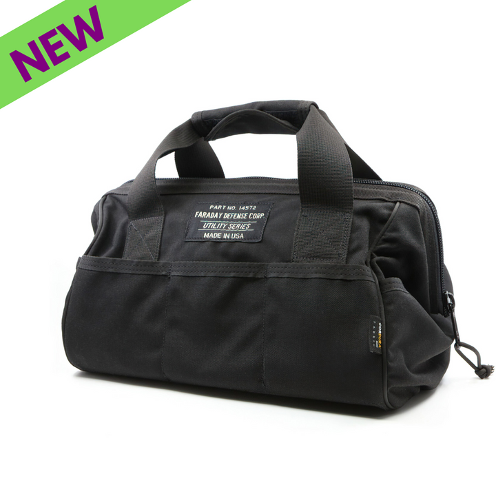 Bolsa utilitaria Faraday Cordura, pequeña, duradera y versátil, para viajes al aire libre.