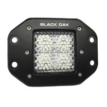 Load image into Gallery viewer, Black Oak LED Flush Diffused Optics Pod Mount Light 10 Watt Cree Black Housing
