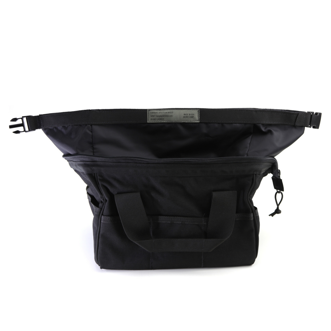 Bolsa utilitaria Faraday Cordura, pequeña, duradera y versátil, para viajes al aire libre.