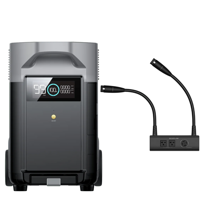 EcoFlow Delta Pro Bateria Adicional Con Voltage Hub Para Respaldo Solar Hogar