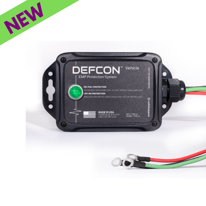 Faraday DEFCON Vehicle Advanced Security and EMP Protection System