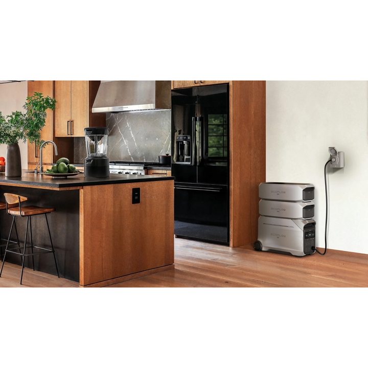 EcoFlow Delta Pro 3 Con Dos Baterías Inteligentes Y Dos Paneles Solares
