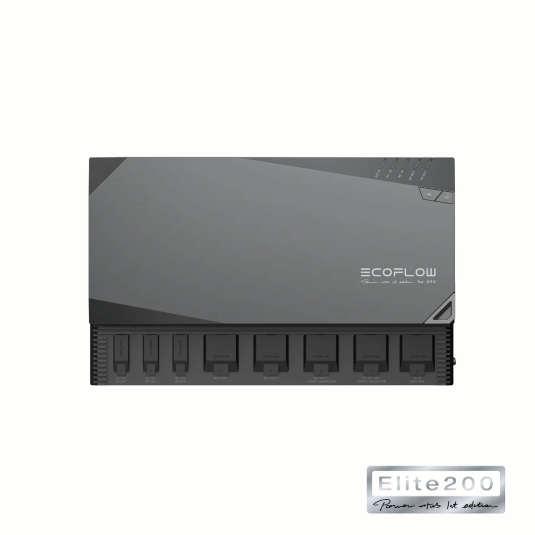 RV Solar Power Backup Kit 5kVA 48V 30A Off-Grid Power Supply with EcoFlow inverter.