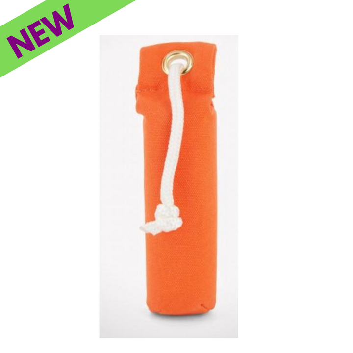 Muñeco de entrenamiento para cachorros de lona naranja de la marca SportDOG para un entrenamiento canino eficaz