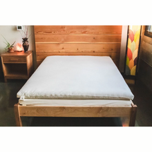 Load image into Gallery viewer, Holy Lamb Natural Wool Latex Shikibuton Mattress King Size Organic Bedding
