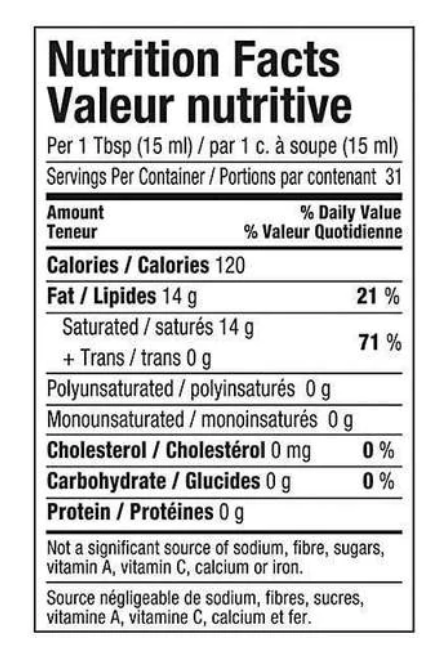 Aceite MCT ultrapuro Omega Nutrition, aceite de triglicéridos de cadena media, 16 oz