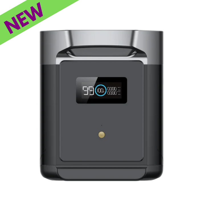 Batería adicional inteligente EcoFlow DELTA 2 Max 2048 Wh LFP 51,2 V 3200 W máx. Nueva