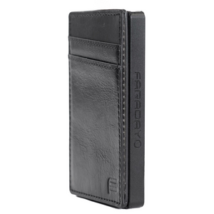 Faraday Companion Wallet Leather RFID Blocking Card Holder Slim Design