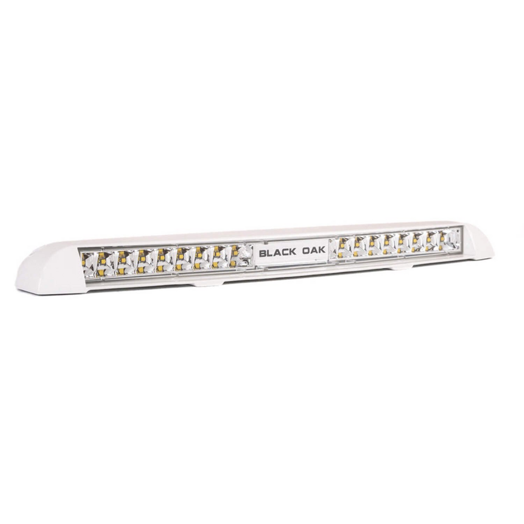 Black Oak LED Low Profile Marine Bar Flood White For Optimal Night Vision