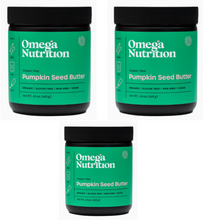 Load image into Gallery viewer, Omega Nutrition Pumpkin Seed Butter Peanust Free 20 OZ 3 PACK
