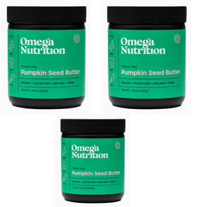 Omega Nutrition Pumpkin Seed Butter Peanust Free 20 OZ 3 PACK