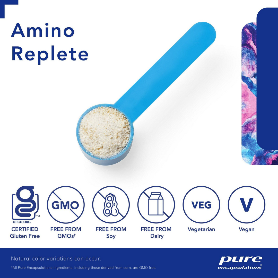 Pure Encapsulations Amino Replete Supports Muscle and Energy 240 Grams Powder