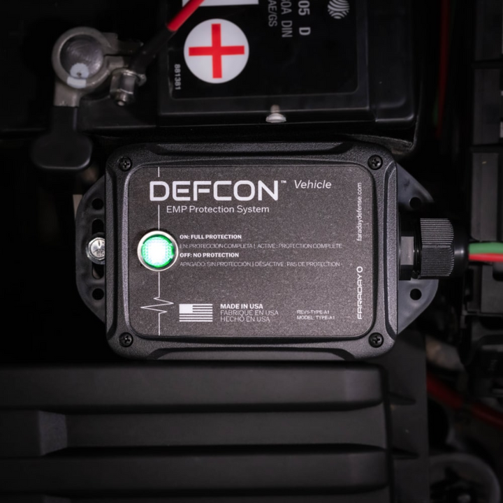 Faraday DEFCON Vehicle Advanced Security and EMP Protection System