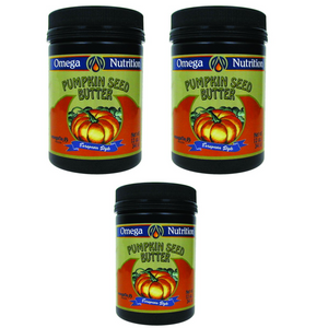 Omega Nutrition Pumpkin Seed Butter European Style 12 OZ 3 PACK