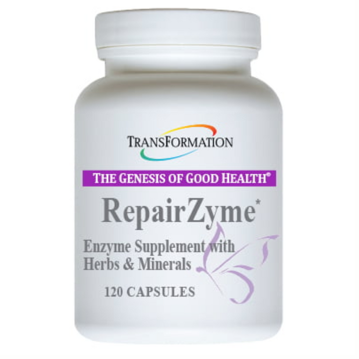 Enzimas de transformación PureZyme 120 cápsulas RepairZyme 120 cápsulas Protocolo 60 cápsulas