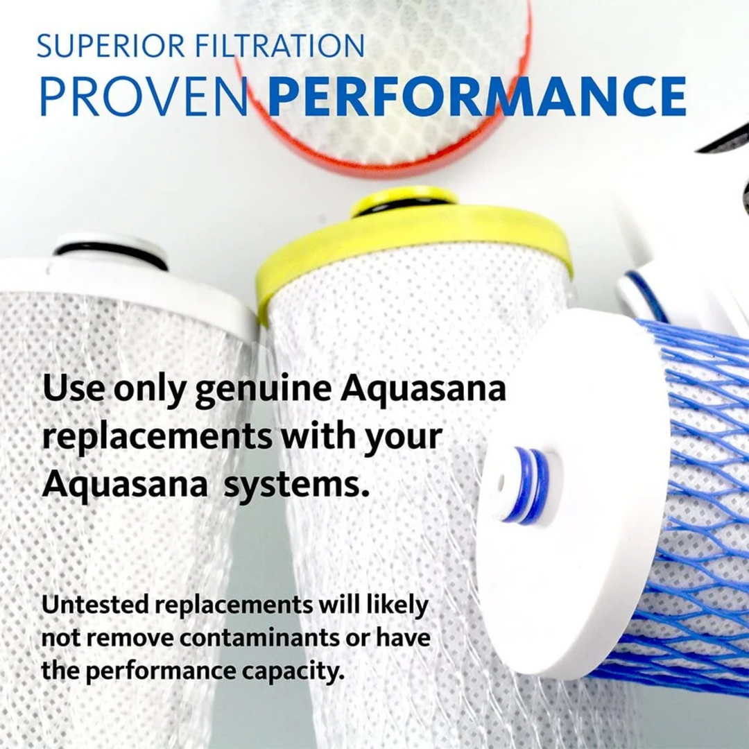 Aquasana 20 Inch Pre Filter Replacements 4 Pack for Whole House Systems