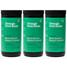 Load image into Gallery viewer, Omega Nutrition Pumpkin Seed Plant Based Protein Powder 600g 21 OZ 3 PACK
