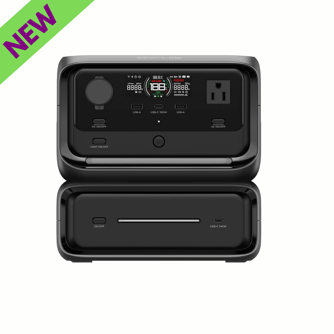 EcoFlow River 3 Max Portable Power Station 600W 768Wh Battery Capacity