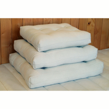 Load image into Gallery viewer, Holy Lamb Organics Wool Cushions Large Size 22&quot; x 26&quot; x 5&quot; Natural Comfort
