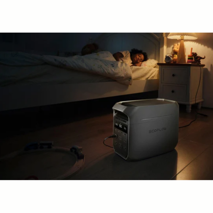 Estación de energía portátil EcoFlow DELTA 3 Plus + DELTA 3 con batería adicional (1800 W, 1024 Wh)