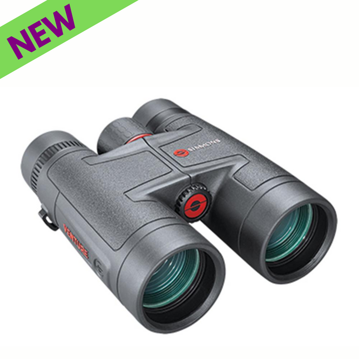 Simmons Venture Binocular 10x42mm Roof BK7 Black Compact Outdoor Optics