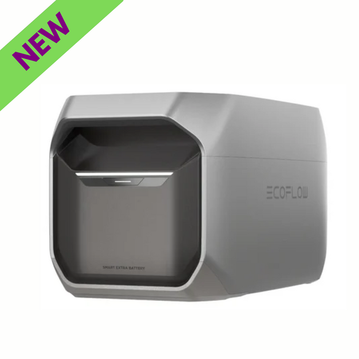 Batería adicional inteligente EcoFlow DELTA 3, almacenamiento de energía expandible y confiable