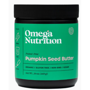 Omega Nutrition Pumpkin Seed Butter Peanust Free 20 OZ