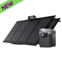 Load image into Gallery viewer, EcoFlow DELTA 1300 Portable Power Station 1260Wh + Two 110W Solar Panel
