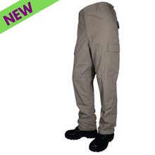 Load image into Gallery viewer, Tru-Spec BDU Basic Pant 65/35 Polyester Cotton Rip-Stop Zip Fly Khaki Medium
