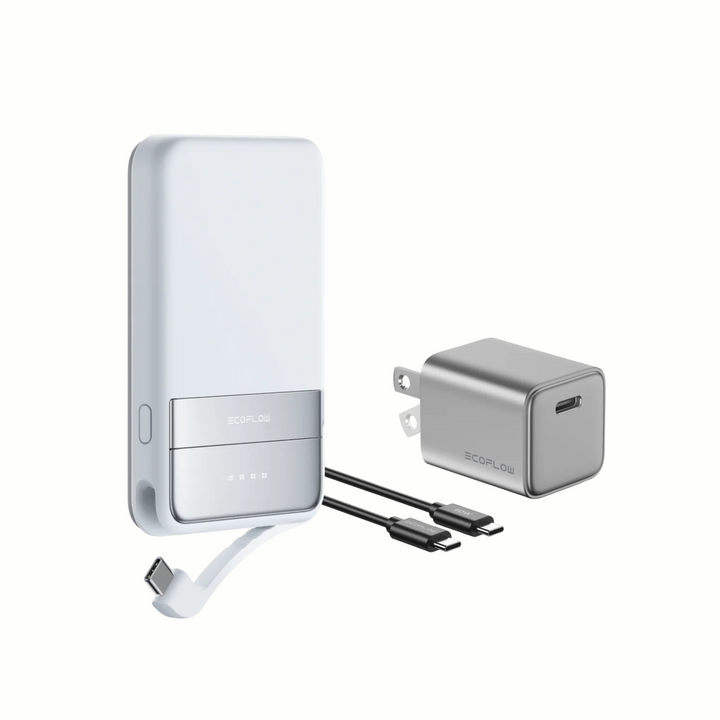 Cargador portátil inalámbrico magnético rápido EcoFlow de 5000 mAh